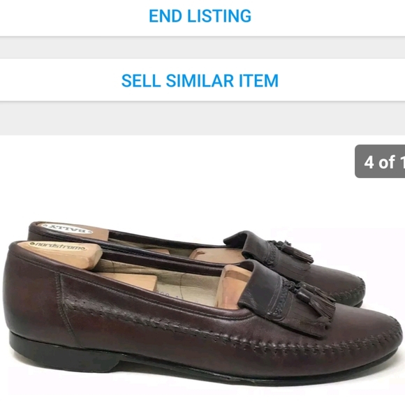 Johnston Murphy Men's Shoes Brown Leather 11 - Picture 5 of 8